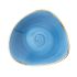 Churchill Stonecast Triangle Bowl Cornflower Blue 235mm (Pack Of 12)