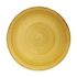 Churchill Stonecast Round Coupe Plate Mustard Seed Yellow 260mm (Pack Of 12)