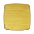Churchill Stonecast Deep Square Plate Mustard Seed Yellow 260mm (Pack Of 6)