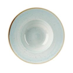 Churchill Stonecast Round Wide Rim Bowl Duck Egg Blue 240mm (Pack Of 12)