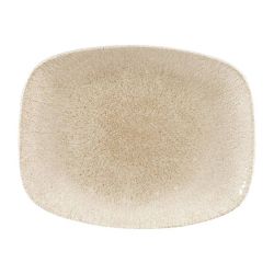 Churchill Raku Oblong Chef Plates Agate Grey 202 X 261mm (Pack Of 12)