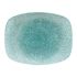 Churchill Raku Oblong Chef Plates Jade Green  202 X 261mm (Pack Of 12)