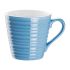 Olympia Café Aroma Mugs Blue 340ml (Pack Of 6)