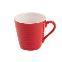 Olympia Café Aroma Mugs Red 340ml (Pack Of 6)