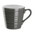 Olympia Café Aroma Mugs Charcoal 340ml (Pack Of 6)