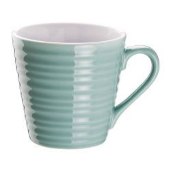 Olympia Café Aroma Mugs Aqua 340ml (Pack Of 6)