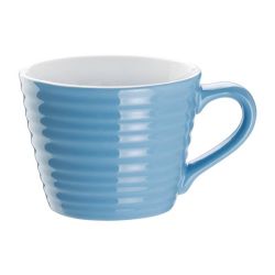 Olympia Café Aroma Mugs Blue 230ml (Pack Of 6)