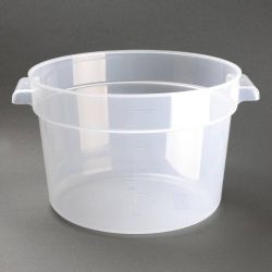 Vogue Polypropylene Round Food Storage Container 10Ltr Vogue Polypropylene Round Food Storage Container 10Ltr
