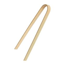 Fiesta Green Biodegradable Bamboo Tongs (Pack Of 50)