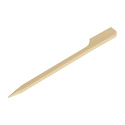 Fiesta Green Biodegradable Bamboo Paddle Skewers 90mm (Pack Of 100)