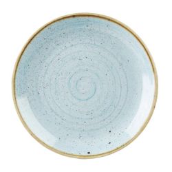 Churchill Stonecast Round Coupe Plate Duck Egg Blue 260mm (Pack Of 12)