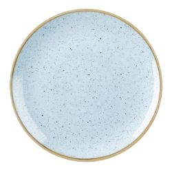 Churchill Stonecast Round Coupe Plate Duck Egg Blue 165mm (Pack Of 12)