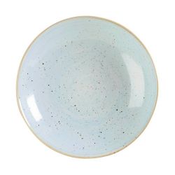 Churchill Stonecast Round Coupe Bowl Duck Egg Blue 315mm (Pack Of 6)