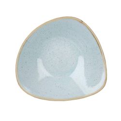 Churchill Stonecast Triangle Bowl Duck Egg Blue 200mm (Pack Of 12)