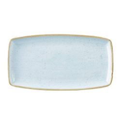 Churchill Stonecast Rectangular Plate Duck Egg Blue 210mm (Pack Of 6)