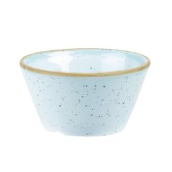 Churchill Stonecast X Squared Sauce Dish Duck Egg Blue 3oz (Pack Of 12)