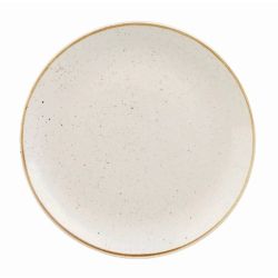 Churchill Stonecast Round Coupe Plate Barley White 200mm (Pack Of 12)