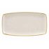 Churchill Stonecast Rectangular Plate Barley White 350 X 185mm