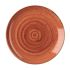 Churchill Stonecast Round Coupe Plate Spiced Orange 295mm (Pack Of 12)