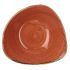 Churchill Stonecast Triangle Bowl Spiced Orange 265mm (Pack Of 12)
