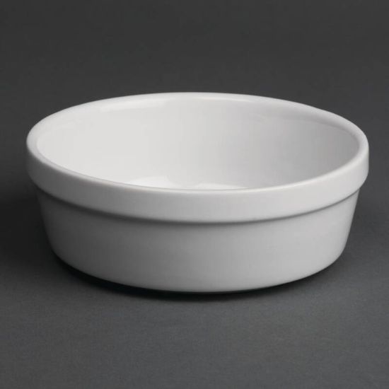 Olympia Whiteware Round Pie Bowls 119mm Box of 6 URO DK808 Olympia Whiteware Round Pie Bowls 119mm Box of 6 URO DK808