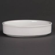Olympia Mediterranean Stackable Dishes White 102mm (Pack Of 6)