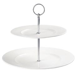Churchill Alchemy 2 Tier Plate Tower (Pack Of 2)
