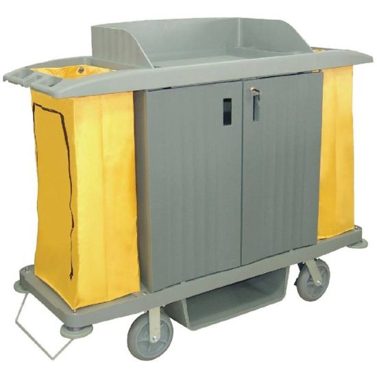 Jantex Housekeeping Trolley With Doors URO DL012