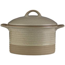 Churchill Art De Cuisine Igneous Cocottes And Lids 568ml (Pack Of 6)