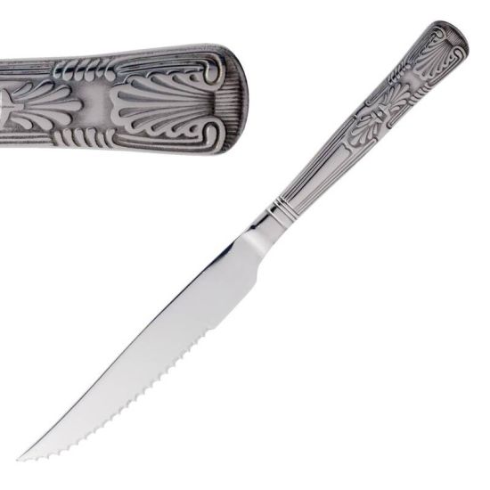 Olympia Kings Steak Knives Box of 12 URO DL103 Olympia Kings Steak Knives Box of 12 URO DL103