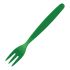 Polycarbonate Fork Green Kristallon (Pack Of 12)