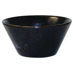 Churchill Bit On The Side Black Zest Snack Bowls 116mm (Pack Of 12)