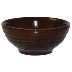 Churchill Bit On The Side Brown Ripple Snack Bowls 102mm (Pack Of 12)