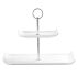 Churchill 2 Tier Rectangular Plate Tower 300mm (Pack Of 2)