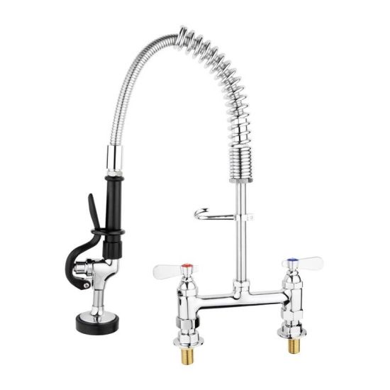 Vogue Twin Pedestal Mini Pre-Rinsers URO DL832 Vogue Twin Pedestal Mini Pre-Rinsers URO DL832