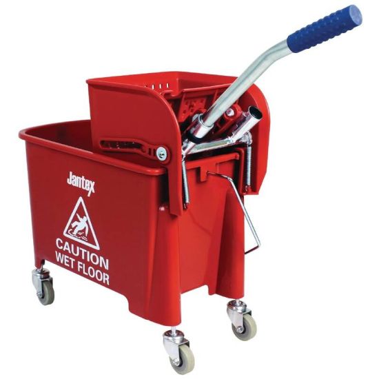 Jantex Kentucky Mop Bucket Red URO DL912 Jantex Kentucky Mop Bucket Red URO DL912