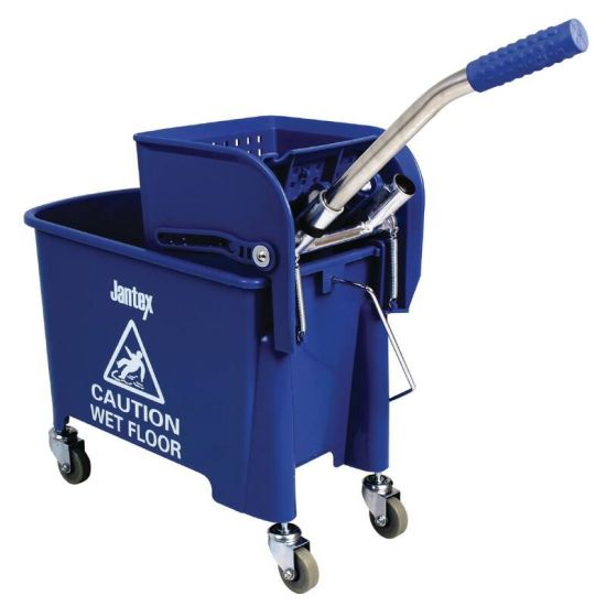 Jantex Kentucky Mop Bucket Blue URO DL913 Jantex Kentucky Mop Bucket Blue URO DL913