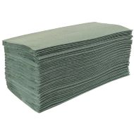 Jantex Z Fold Green Hand Towels 1Ply (Pack of 15)
