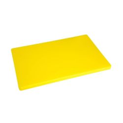 Hygiplas Extra Thick Low Density Yellow Chopping Board Standard Hygiplas Extra Thick Low Density Yellow Chopping Board Standard