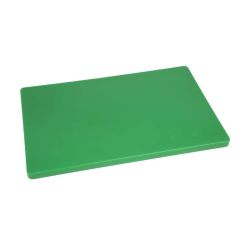Hygiplas Extra Thick Low Density Green Chopping Board Standard Hygiplas Extra Thick Low Density Green Chopping Board Standard