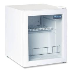 Polar C-Series Countertop Display Fridge 46Ltr White