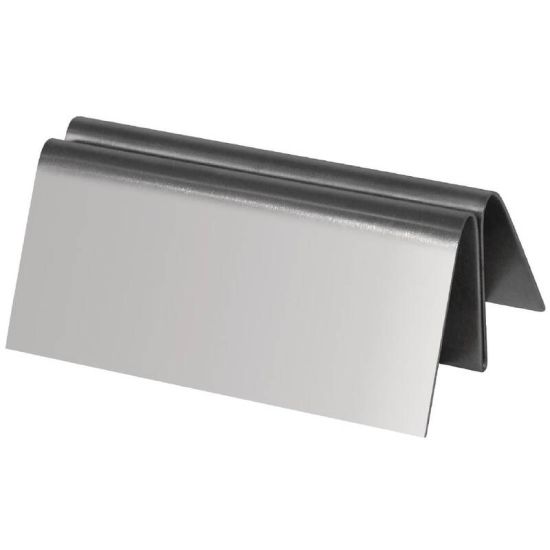 Stainless Steel Menu Holder URO DM221 Stainless Steel Menu Holder URO DM221