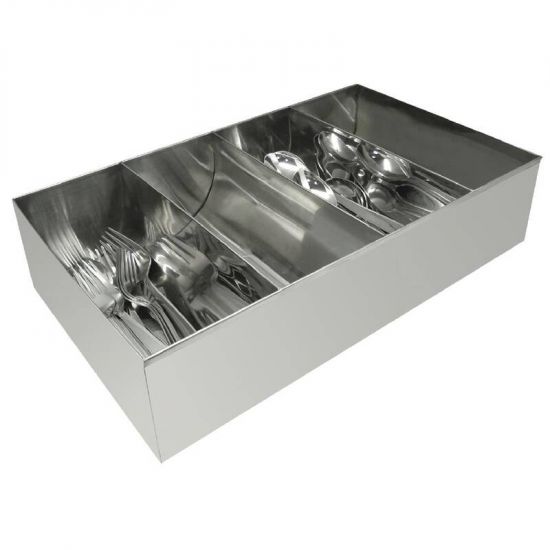 Olympia Cutlery Holder Stainless Steel URO DM274