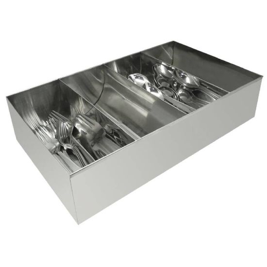 Olympia Cutlery Holder Stainless Steel URO DM274 Olympia Cutlery Holder Stainless Steel URO DM274