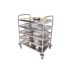 Craven 5 Tier General Purpose And Cleaning Trolley With Brakes