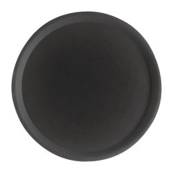 Cambro Camtread Fibreglass Round Non-Slip Tray Black 280mm Cambro Camtread Fibreglass Round Non-Slip Tray Black 280mm