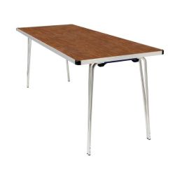 Gopak Contour Folding Table Teak 6ft Gopak Contour Folding Table Teak 6ft