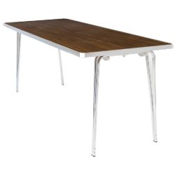 Gopak Contour Folding Table Teak 4ft Gopak Contour Folding Table Teak 4ft