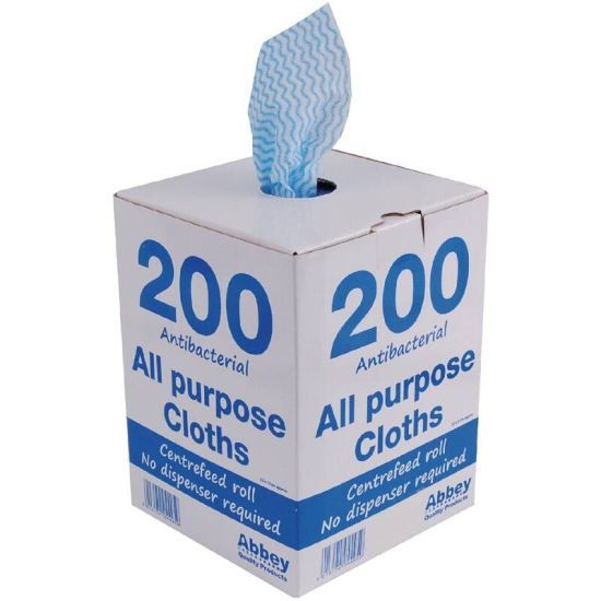 Jantex Antibacterial All Purpose Cloth Blue URO DN843 Jantex Antibacterial All Purpose Cloth Blue URO DN843