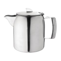 Olympia Airline Teapot Stainless Steel 1.6Ltr Olympia Airline Teapot Stainless Steel 1.6Ltr
